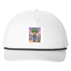 Snapback Five-Panel Rope Hat