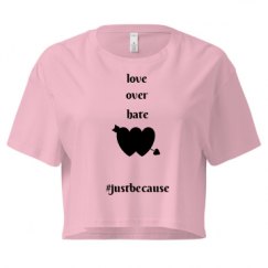 Ladies Festival Cali Crop Top Tee