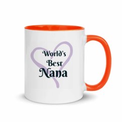 11oz Ceramic Mug with Color Inside