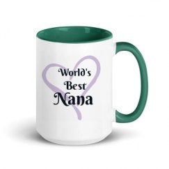 15oz Ceramic Mug with Color Inside