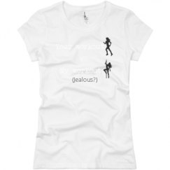 Ladies Slim Fit Basic Promo Jersey Tee