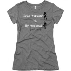 Ladies Slim Fit Super Soft Triblend Tee