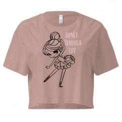 Ladies Festival Cali Crop Top Tee