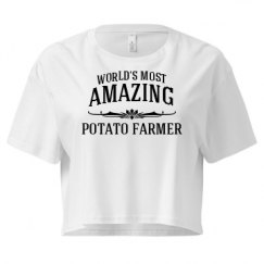 Ladies Festival Cali Crop Top Tee