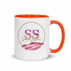 11oz Ceramic Mug with Color Inside