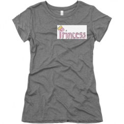 Ladies Slim Fit Super Soft Triblend Tee