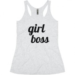 Ladies Slim Fit Super Soft Racerback Triblend Tank