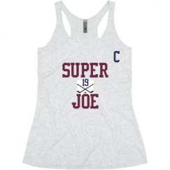 Ladies Slim Fit Super Soft Racerback Triblend Tank