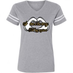 Ladies Relaxed Fit Vintage Sports Tee