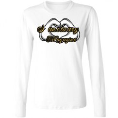 Ladies Relaxed Fit Basic Long Sleeve Tee