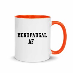 11oz Ceramic Mug with Color Inside