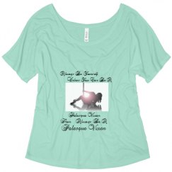 Ladies Flowy Slouchy Tee