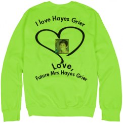 Unisex Neon Crewneck Sweatshirt