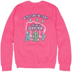 Unisex Neon Crewneck Sweatshirt