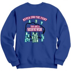 Unisex Film and Foil Crewneck Sweatshirt