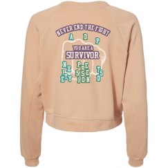 Women's Raglan Pullover Fleece