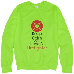 Unisex Neon Crewneck Sweatshirt