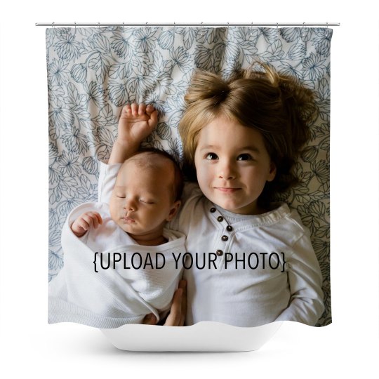 Custom Photo Upload Shower Curtain Shower Curtain