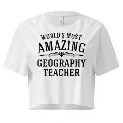 Ladies Festival Cali Crop Top Tee