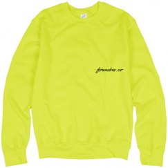 Unisex Neon Crewneck Sweatshirt