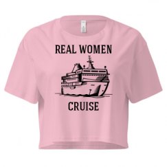 Ladies Festival Cali Crop Top Tee