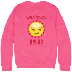 Unisex Neon Crewneck Sweatshirt
