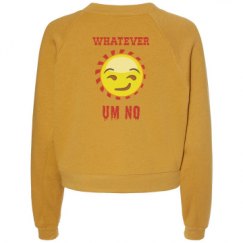 Women's Raglan Pullover Fleece