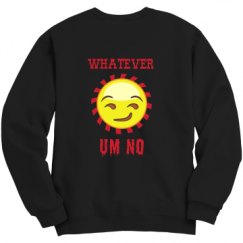 Unisex Film and Foil Crewneck Sweatshirt