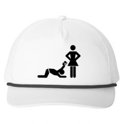 Snapback Five-Panel Rope Hat