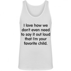 Unisex Jersey Tank Top