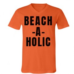 Unisex V-Neck Jersey Tee