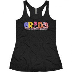 Ladies Slim Fit Super Soft Racerback Triblend Tank