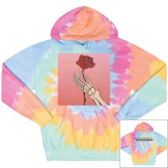 Tye Dye Skeletons Hoodie