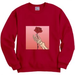 Unisex Film and Foil Crewneck Sweatshirt