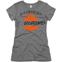 Ladies Slim Fit Super Soft Triblend Tee