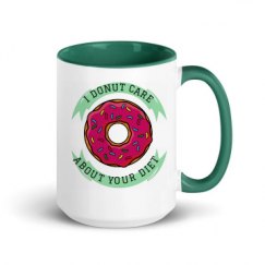 15oz Ceramic Mug with Color Inside