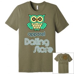 CW DATI UNISEX OWL GREY TSHIRT