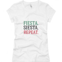 Ladies Slim Fit Basic Promo Jersey Tee