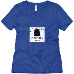 Ladies Relaxed Fit V-Neck Tee