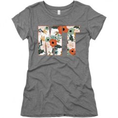 Ladies Slim Fit Super Soft Triblend Tee