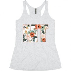 Ladies Slim Fit Super Soft Racerback Triblend Tank