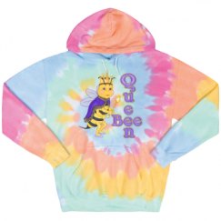 Unisex Tie-Dye Fleece Hoodie