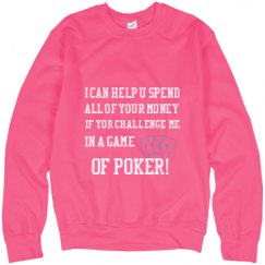 Unisex Neon Crewneck Sweatshirt