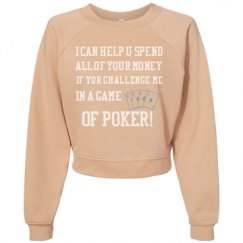 Women's Raglan Pullover Fleece