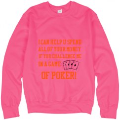 Unisex Neon Crewneck Sweatshirt