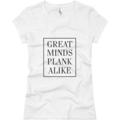 Ladies Slim Fit Basic Promo Jersey Tee