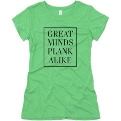 Ladies Slim Fit Super Soft Triblend Tee
