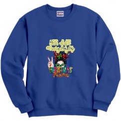 Unisex Film and Foil Crewneck Sweatshirt