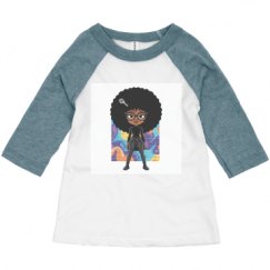 Toddler 3/4 Sleeve Raglan Tee