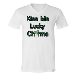 Unisex V-Neck Jersey Tee